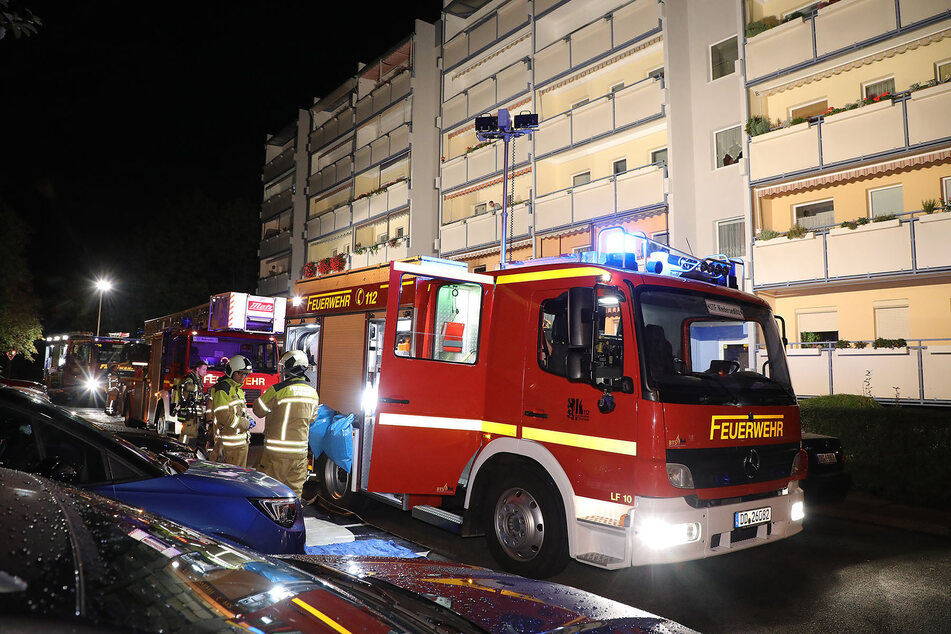 Am Abend brannte es auf der Gamigstraße.
