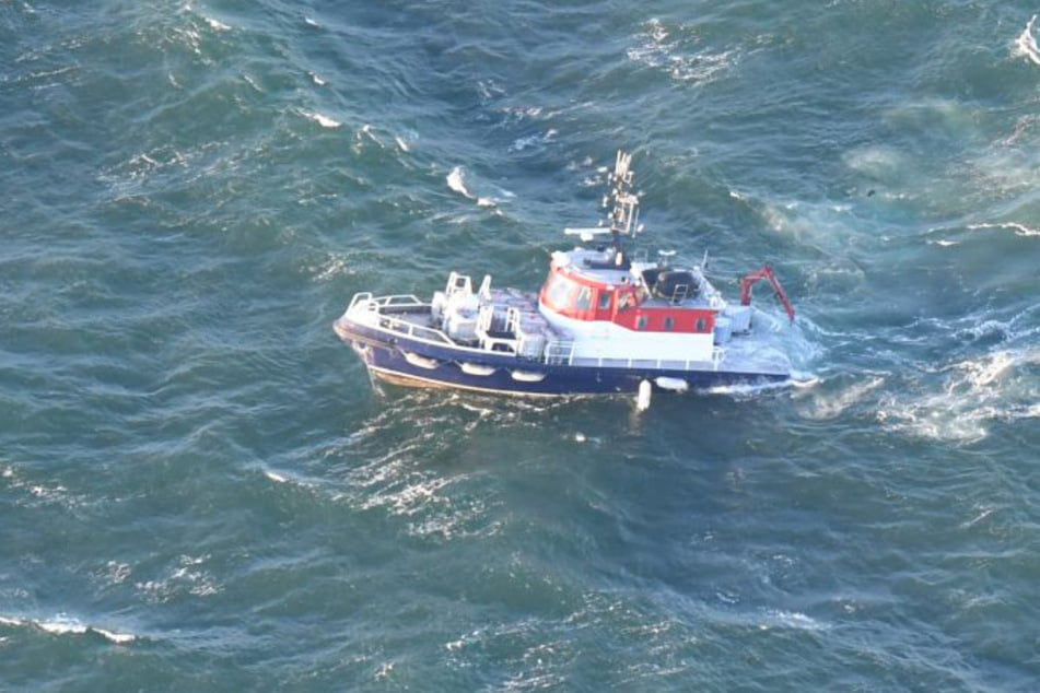 Das ehemalige Lotsenboot MS Sea Dagger ist am Donnerstagabend westlich von Sylt gesunken.