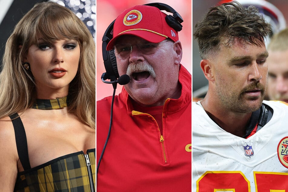 Chiefs coach fires back after Taylor Swift is blamed for Travis Kelce's NFL struggles