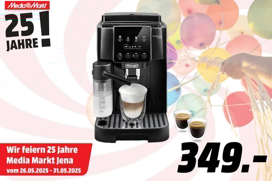 DeLonghi-Kaffeevollautomat für 349 Euro.