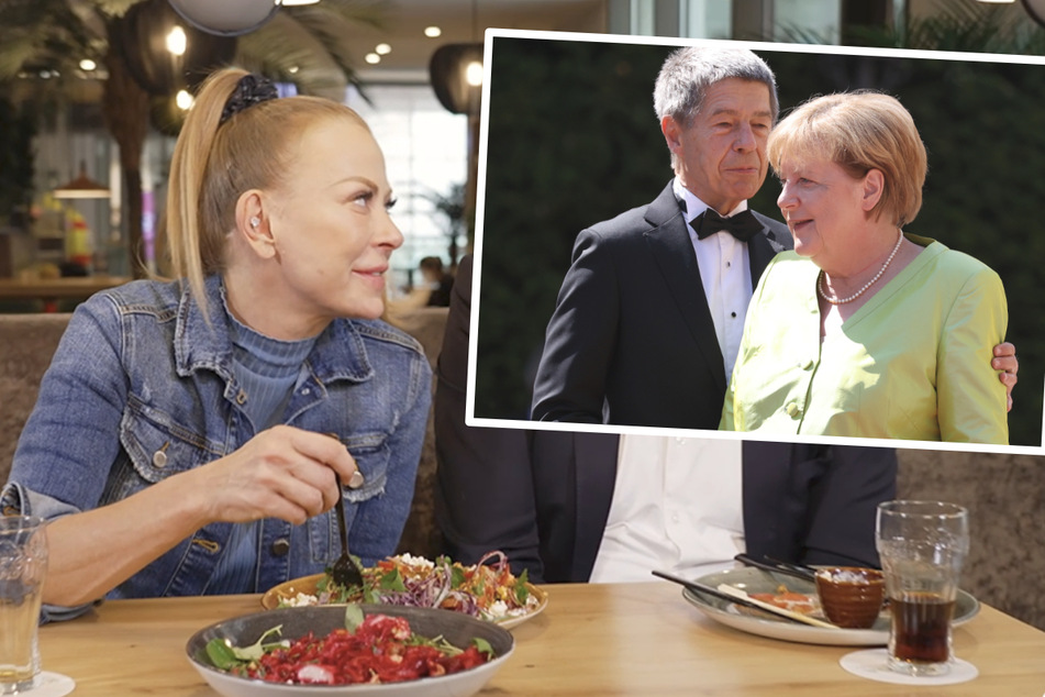 Das servierte Jenny Elvers Angela Merkel zum Dinner