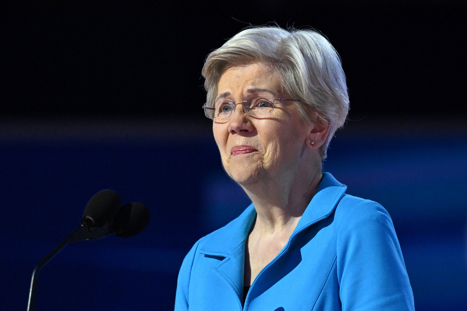 Harris surrogate Senator Elizabeth Warren (pictured) told the same call that Trump – who stacked the US Supreme Court with justices who overturned the constitutional right to abortion in 2022 – had "opened the door for any extremist judge or extremist state legislature to ban IVF."