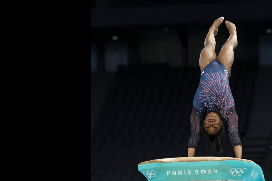 Simone Biles looks Olympics ready after nailing incredibly difficult vault in training
