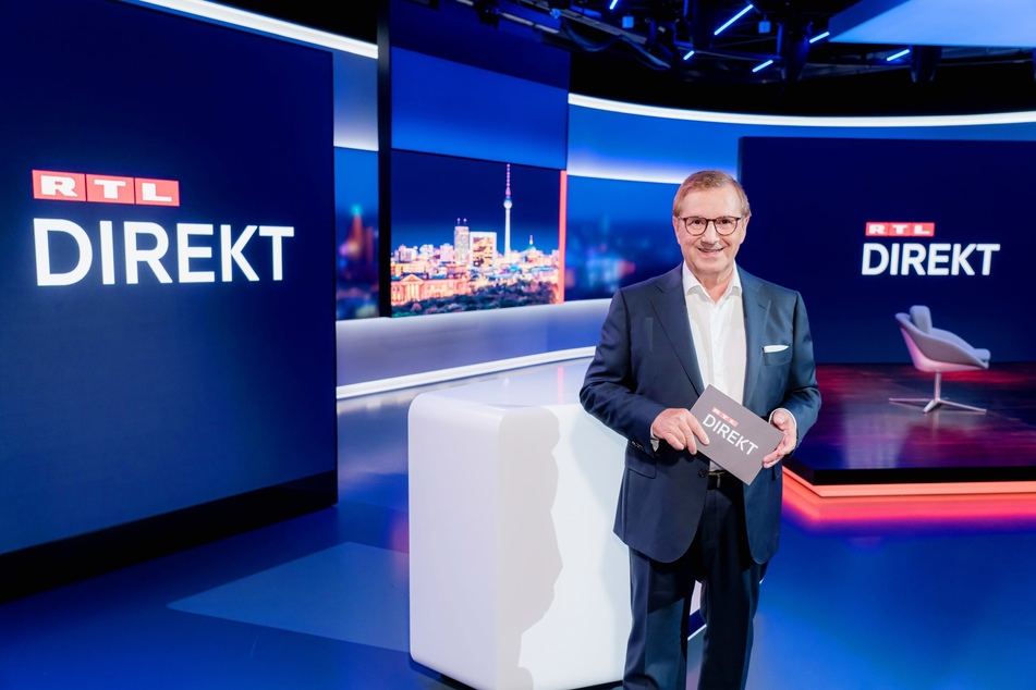 Jan Hofer moderiert seit 2021 die Nachrichtensendung "RTL Direkt".