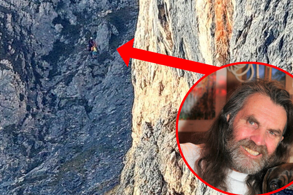 Thomas Huber (56) stürzte am Mittagsloch in den Berchtesgadener Alpen und verletzte sich am Bein.