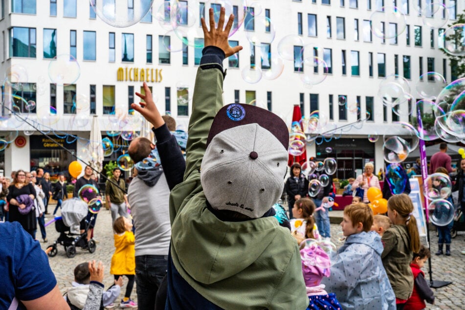 Am Samstag (6.6.) gehört die Chemnitzer Innenstadt den Kindern. Bis 18 Uhr wird getobt, gespielt und viel erlebt.