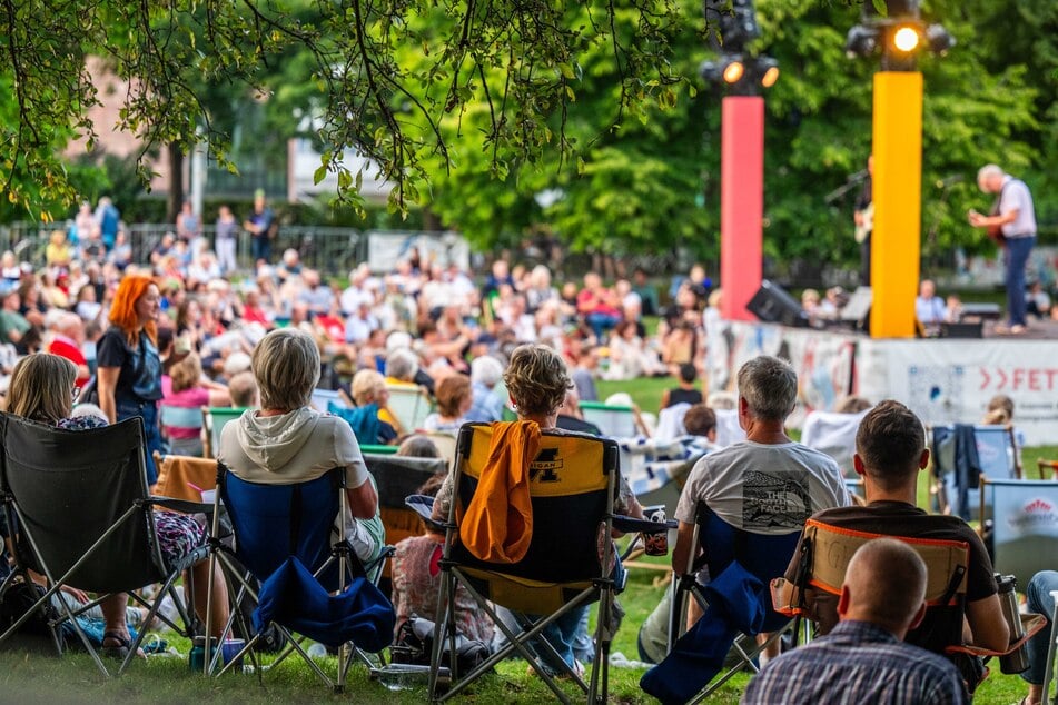 Besucherrekord: Insgesamt verfolgten 33.000 Besucher den diesjährigen Parksommer in Chemnitz.