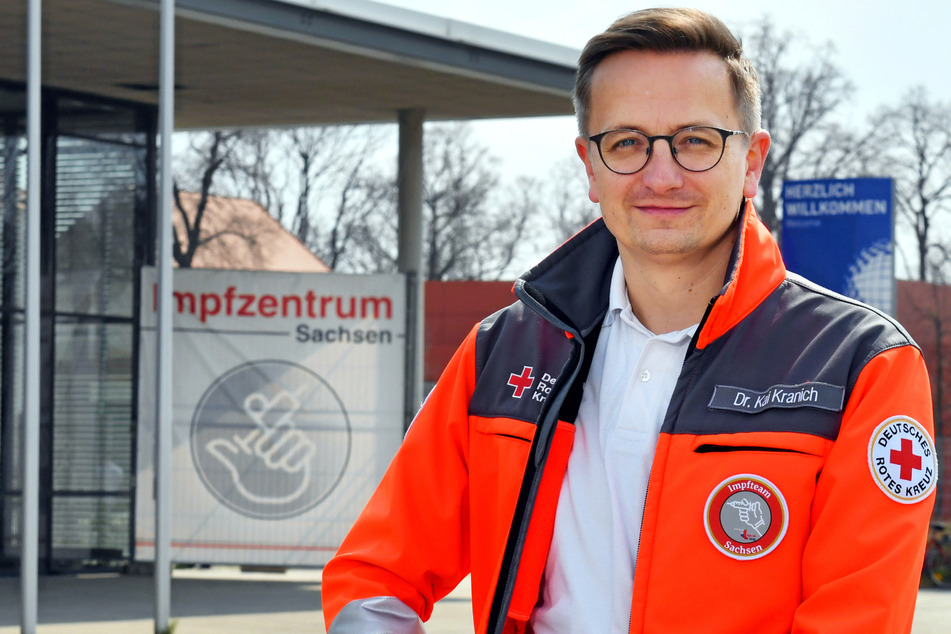 Kai Kranich, Sprecher des DRK Sachsen.