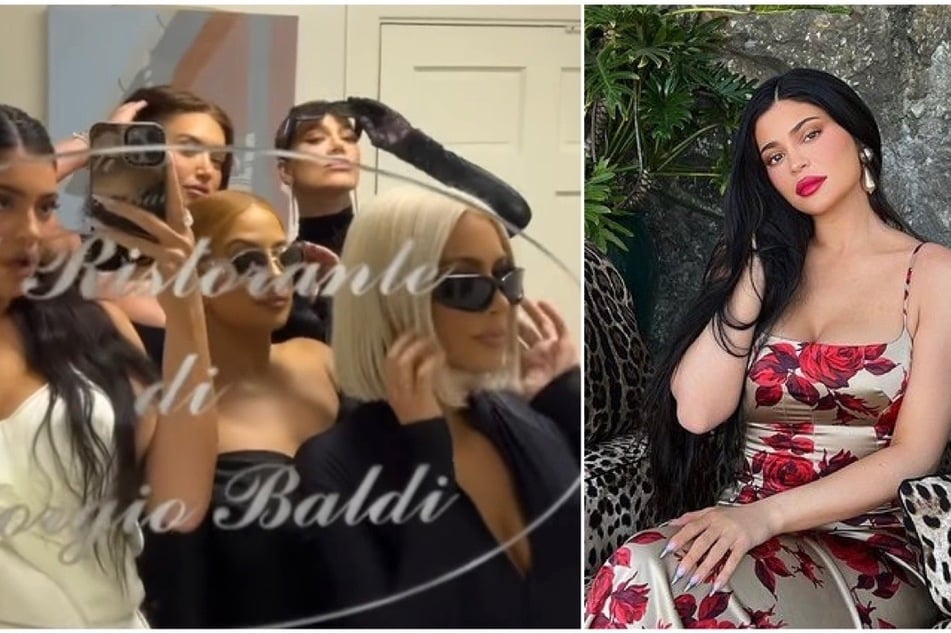 Kylie Jenner posts epic TikTok of ladies night out with Kim and Khloé Kardashian