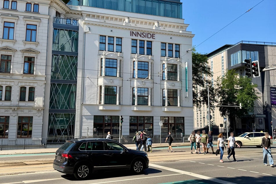 Das Hotel liegt an der Gottschedstraße unweit der Thomaskirche