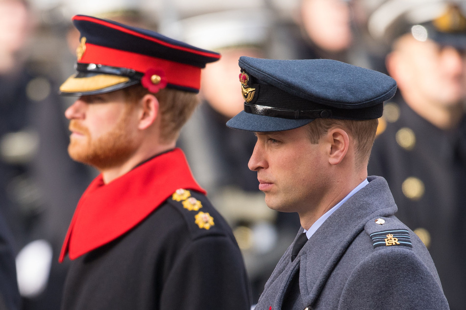Harry und William werden diesmal weder in Uniform, noch zusammen auftreten.