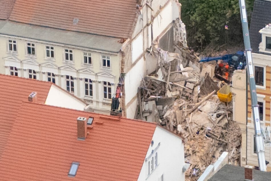 Hauseinsturz in Görlitz: Einsatzkräfte mit Stand der Suchaktion "zufrieden"