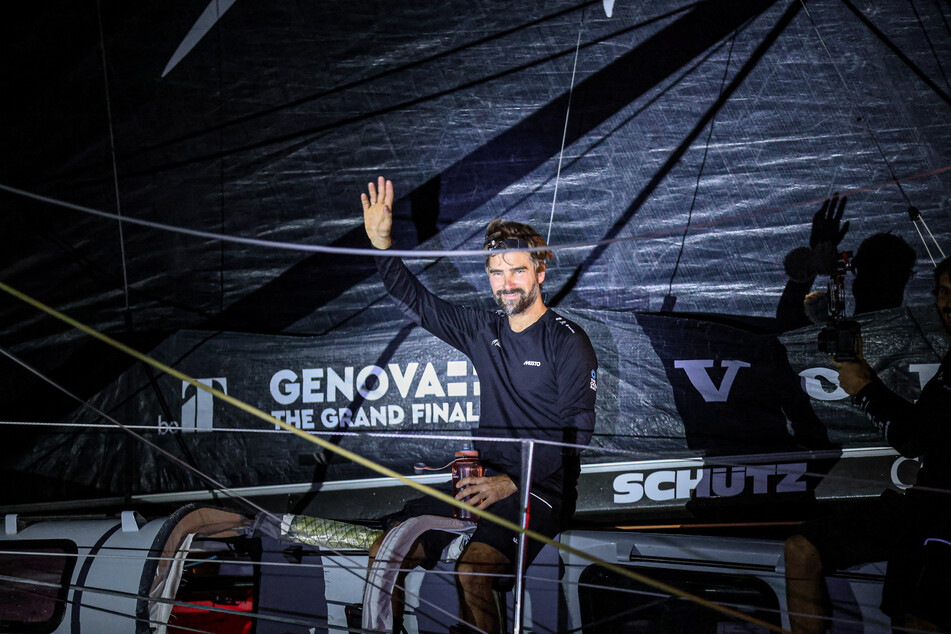 Boris Herrmann (41) und sein Team Malizia gewannen die Kap-Hoorn-Königsetappe im Ocean Race.
