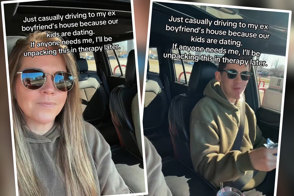 Wen Stephanie Quirk ihren Sohn zu seiner neuen Freundin fährt, könnte sie gleichzeitig auf ihren Ex-Partner treffen.