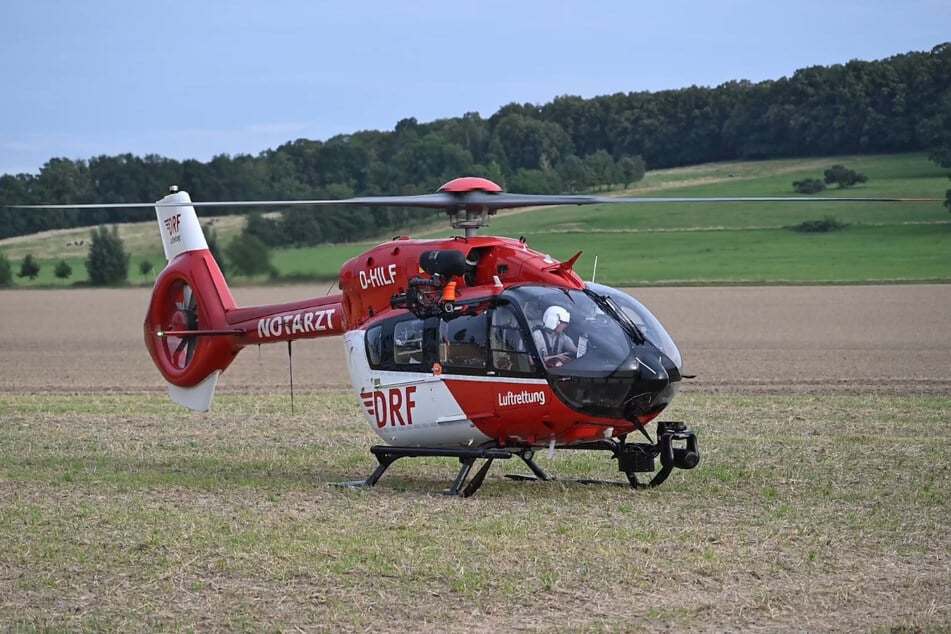 Der Rettungshubschrauber Christoph 62 wurde zur Unterstützung angefordert.