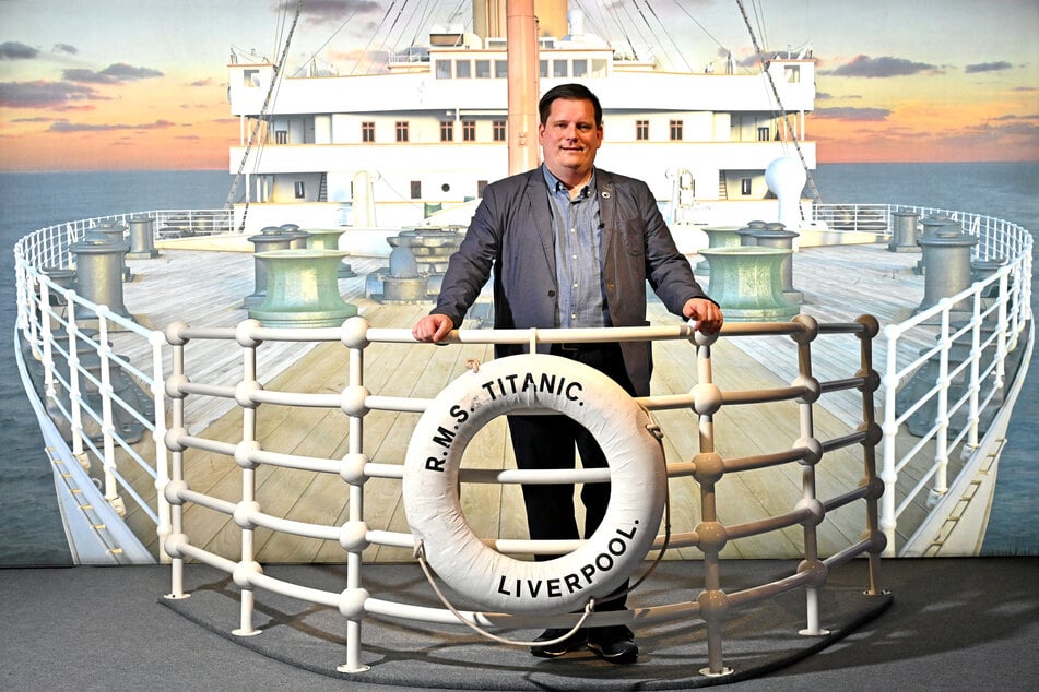 Malte Fiebing-Petersen (42) ist seit Kindheitstagen von der Titanic begeistert und begleitet die Ausstellung als wissenschaftlicher Berater.