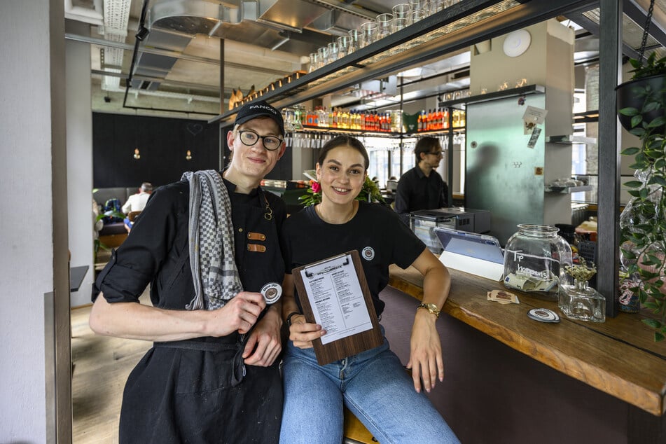 Toni Wappler (21) und Sabrina Kaden (22) haben ihr eigenes Café eröffnet.