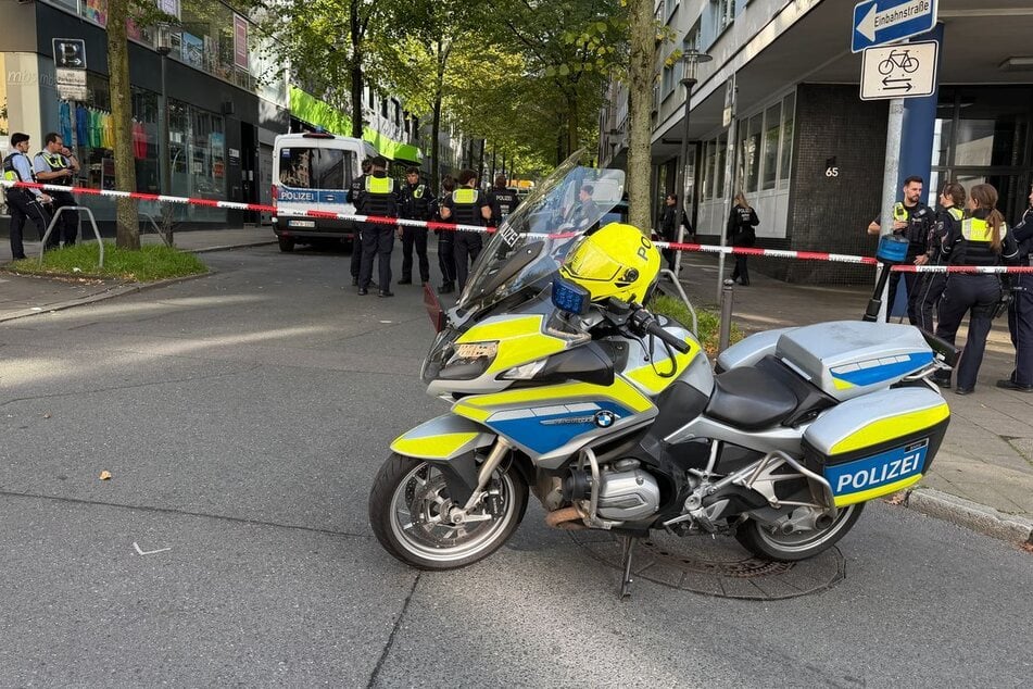 In Essen läuft seit Mittwochnachmittag ein Großeinsatz der Polizei.