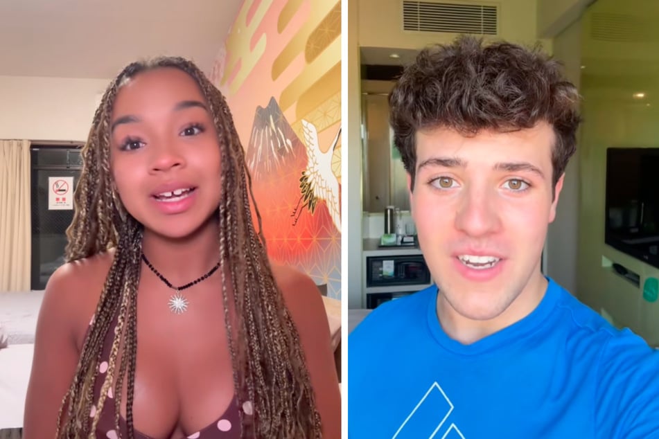 Sowohl Samuela als auch Paul haben weiterhin Videos mit- und übereinander auf TikTok online.