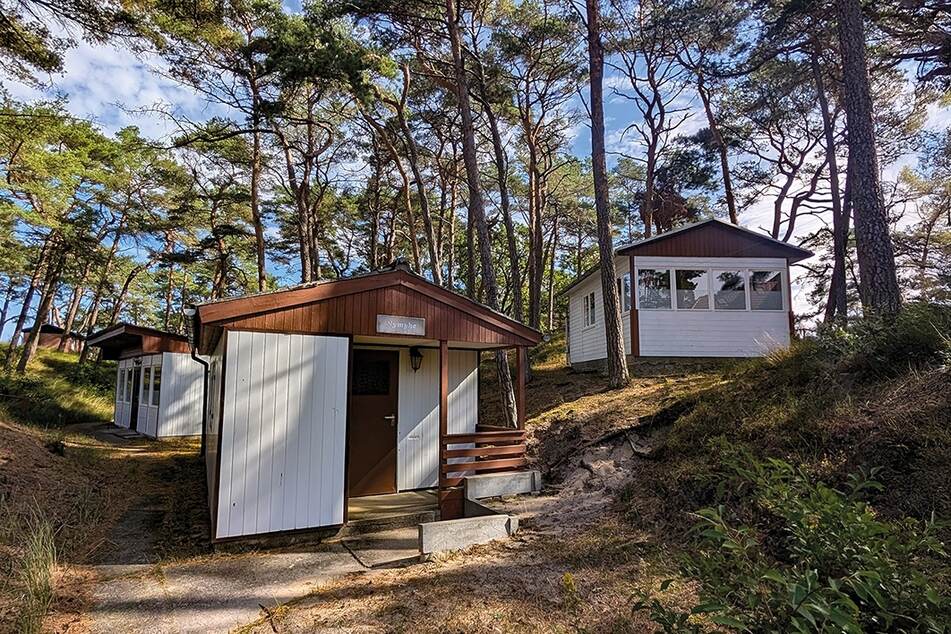 19 Bungalows stehen auf dem Gelände.