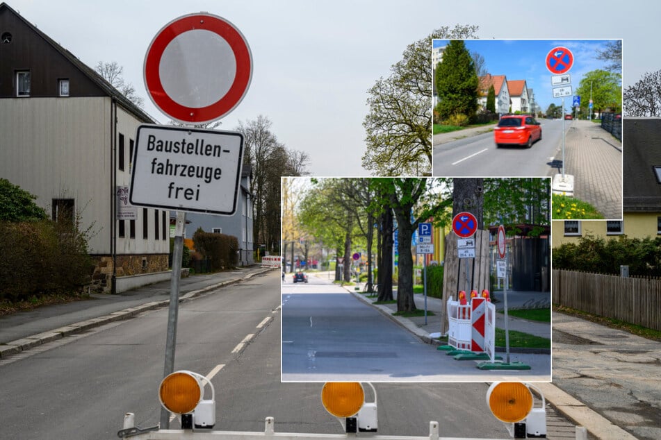 Baustellen Chemnitz: Baustellen in Chemnitz: Weitere Straßen ab Montag voll gesperrt