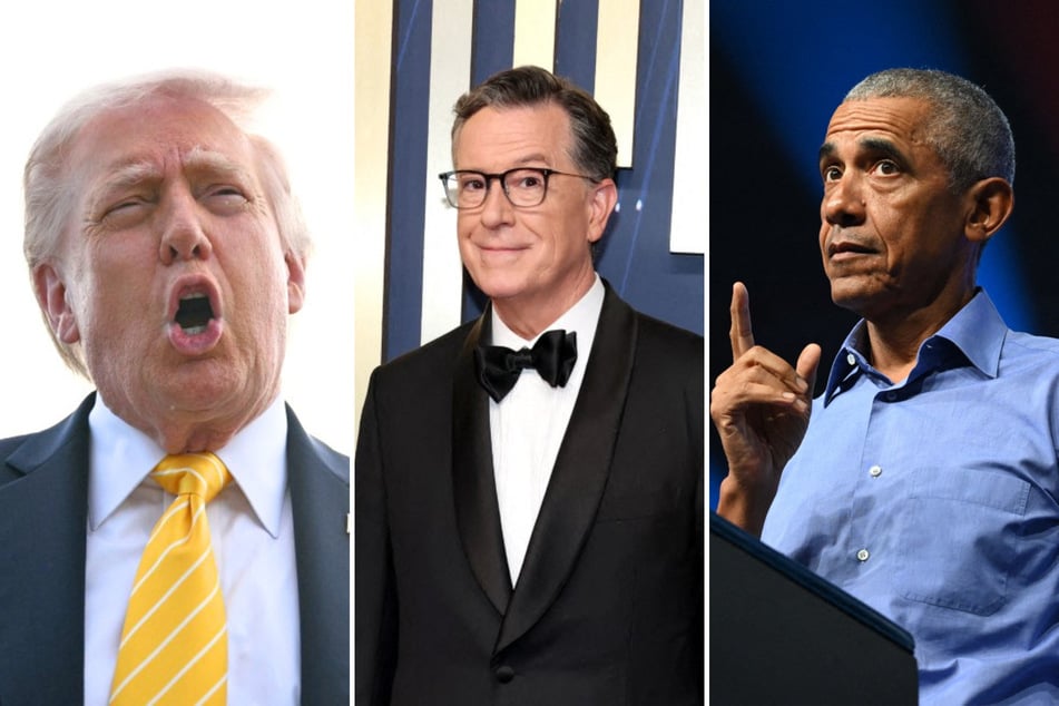 Obama disses Trump when asked about Stephen Colbert for president: "The bar has changed"