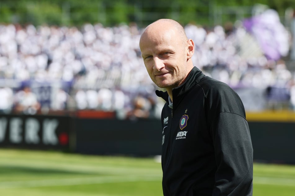 FCE-Sportchef Matthias Heidrich (47) zeigte sich schon im April begeistert von Uhlmann.