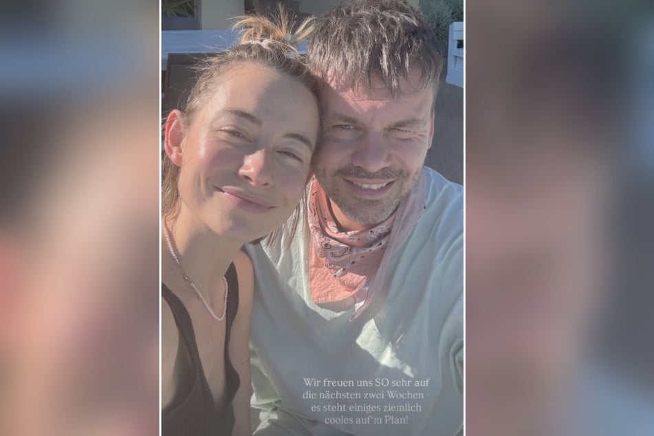 Mit Ehemann Darius Zander (41) genießt Jenny (32) aktuell die Zeit in Südafrika.