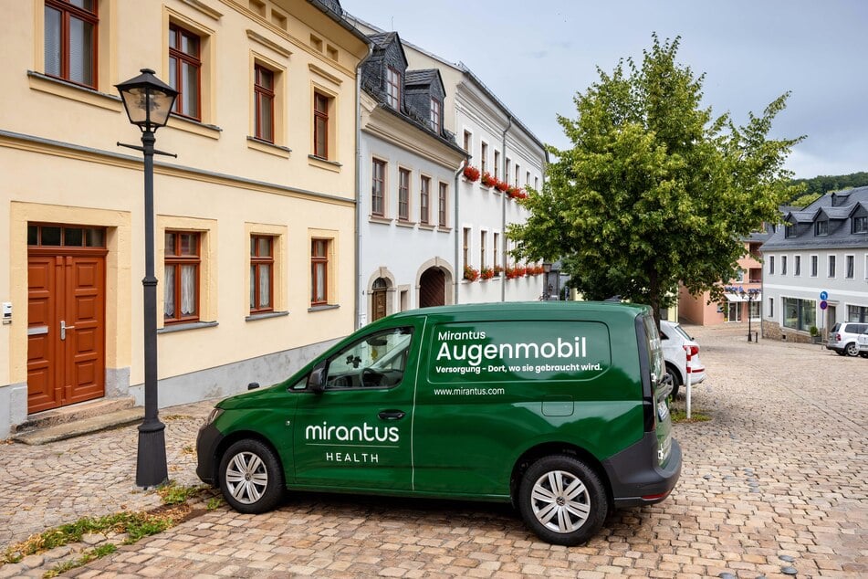 Der Einsatzwagen von Mirantus fährt jeden Tag in eine andere Gemeinde.