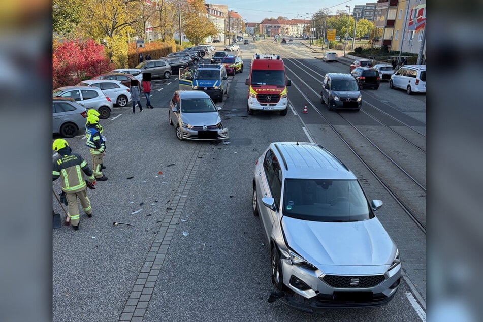 Am Freitagvormittag krachte es in Halberstadt!