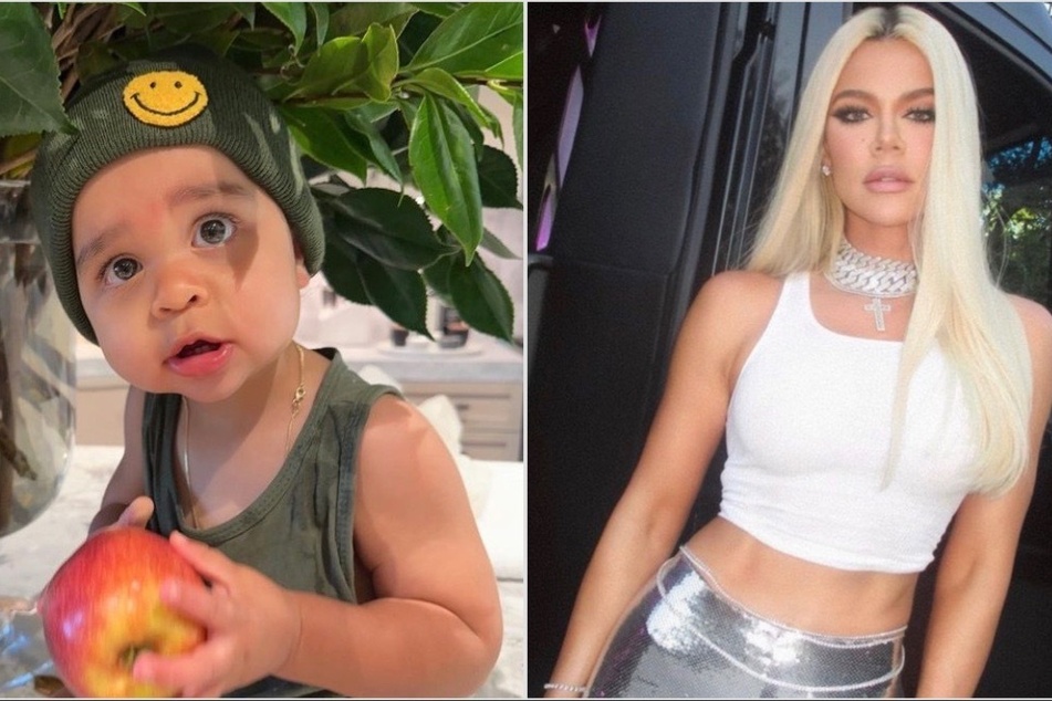 Khloé Kardashian's son Tatum is a vision in green via her new Instagram post.