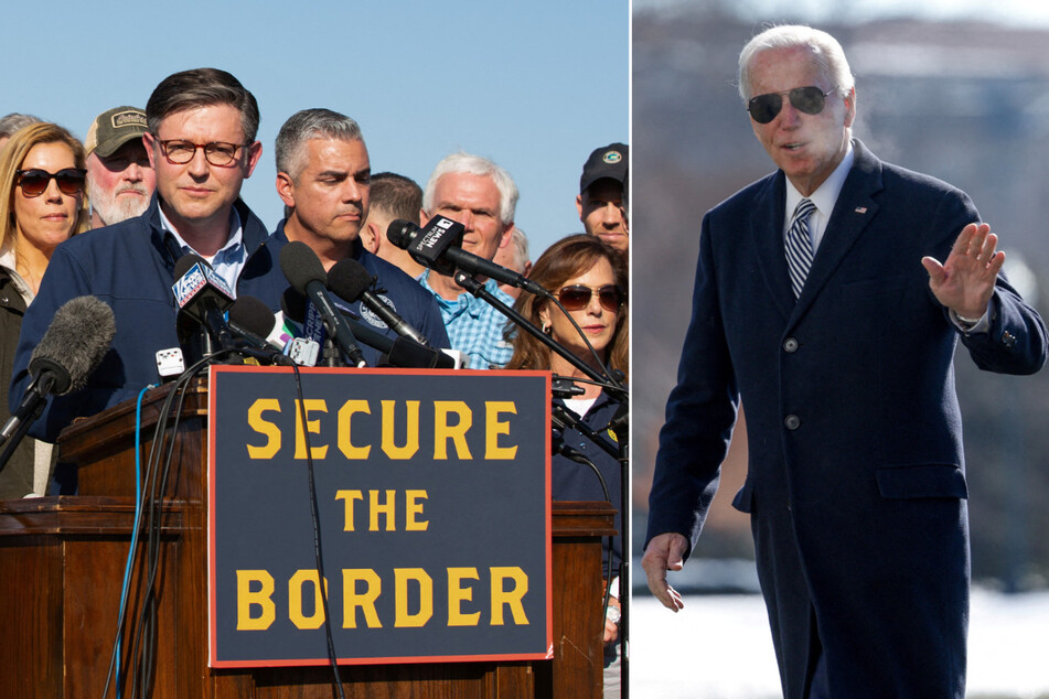 Biden and Republicans clash over fate of "toughest" US border reforms and Ukraine aid