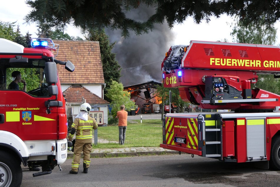 Wie es zu dem Brand kam, ist derzeit noch unklar.