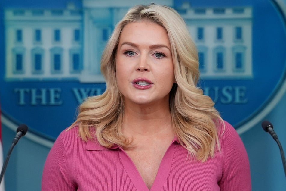 Regierungssprecherin Karoline Leavitt.