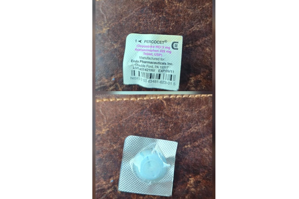 Diese Tablette fand die Reddit-Userin in ihrer Secondhand-Tasche.