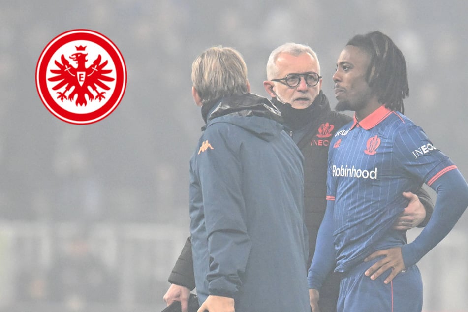 Bitter für Wahi - und auch für die SGE: Verliehener Angreifer fällt wochenlang aus