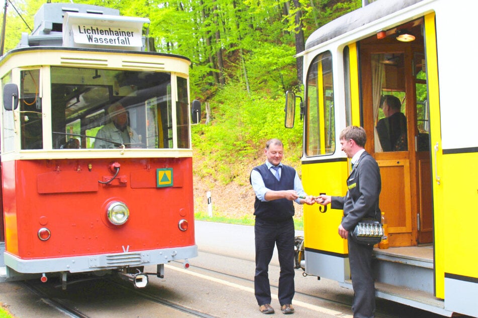 Wer zum 25. Kirnitzschtalfest kommt, kann die Museumswagen in Aktion erleben.
