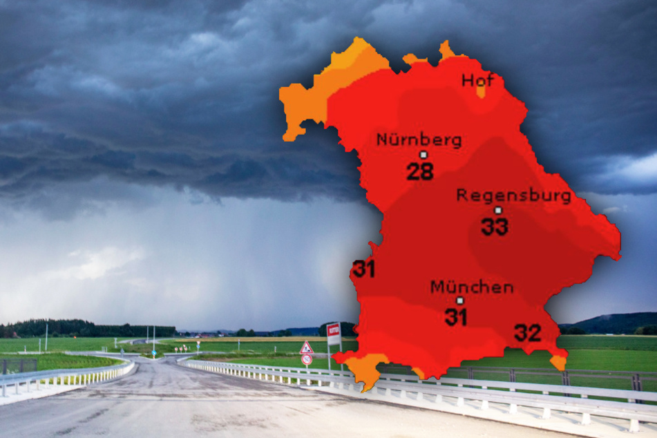 Es kann krachen! So wird das Wetter in Bayern am Wochenende