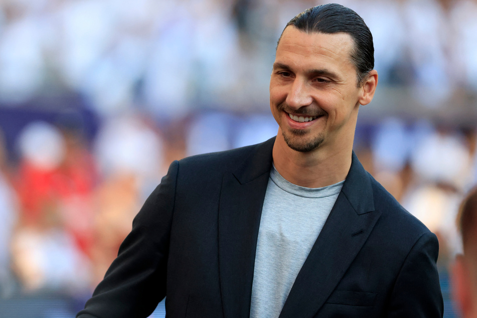 Darf sich auf das Nationalmannschaft-Debüt seines Sohnes freuen: Schwedens "Fußballkönig" Zlatan Ibrahimovic (42).