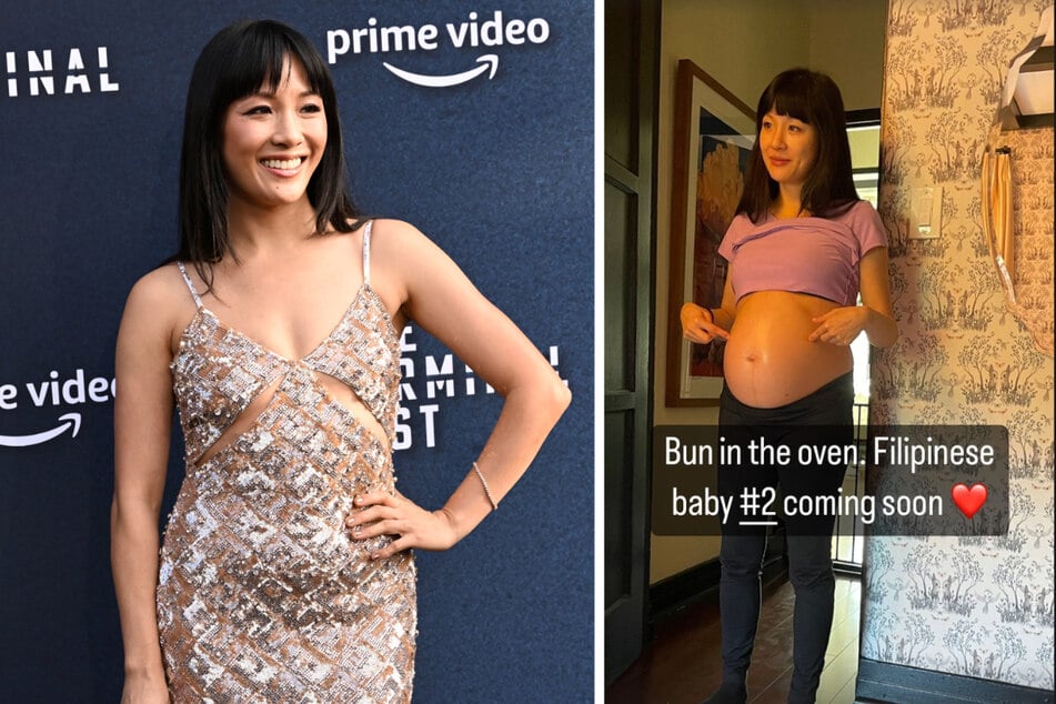 Baby Nummer zwei ist unterwegs: "Hustlers"-Star Constance Wu (40) bestätigte ihre erneute Schwangerschaft mit einem süßen Schnappschuss.