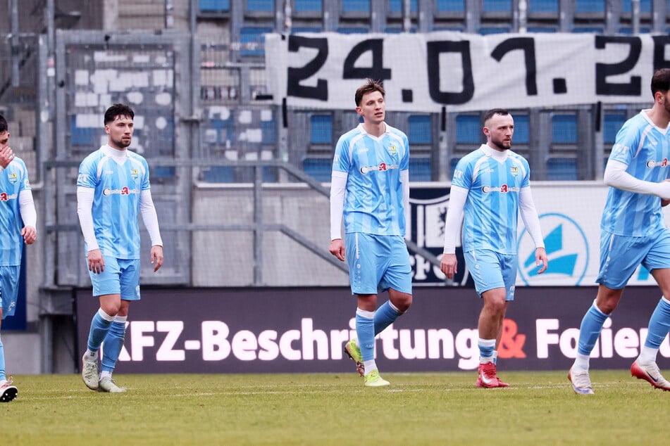 Die Enttäuschung stand den Chemnitzern beim Match gegen Luckenwalde ins Gesicht geschrieben.