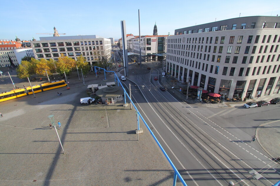 Der Ort des Geschehens: Der Raub und die Schlägerei fanden unmittelbar in der Nähe vom Postplatz statt.