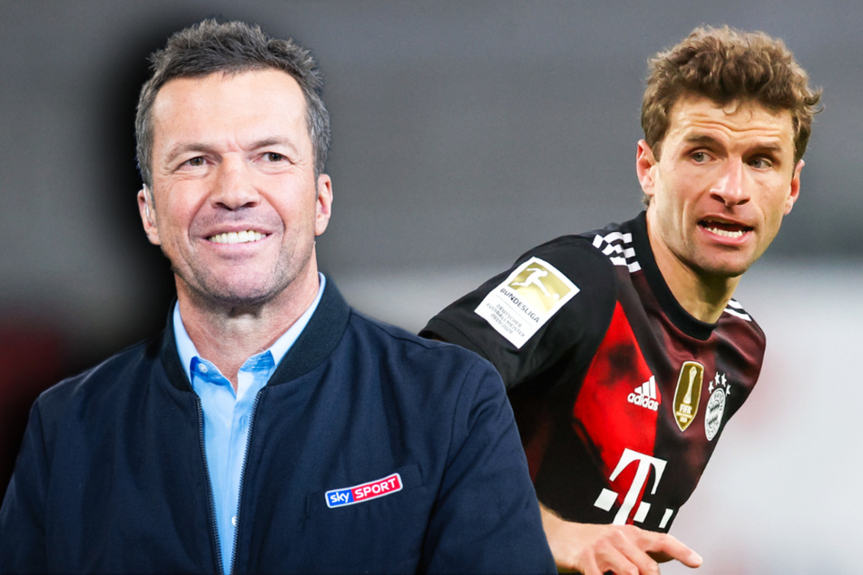 TV-Experte Lothar Matthäus (60, l.) hofft auf eine Rückkehr von Offensivspieler Thomas Müller (31) in die deutsche Nationalelf.