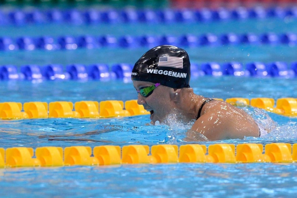 US swimmer Mallory Weggemann won the gold medal in the Women's 200-meter Individual Medley SM7 on Friday.
