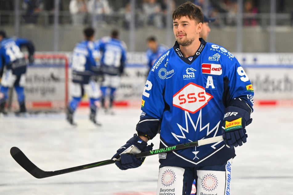 Er weiß um die Bedeutung des heutigen Spiels: Eislöwe Tomas Andres (29).