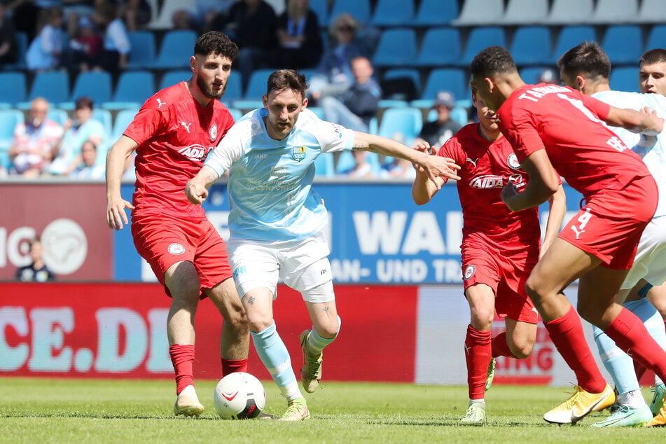 2021/222 spielte Tasmania erstmals gegen Regionalliga-Größen wie den Chemnitzer FC.
