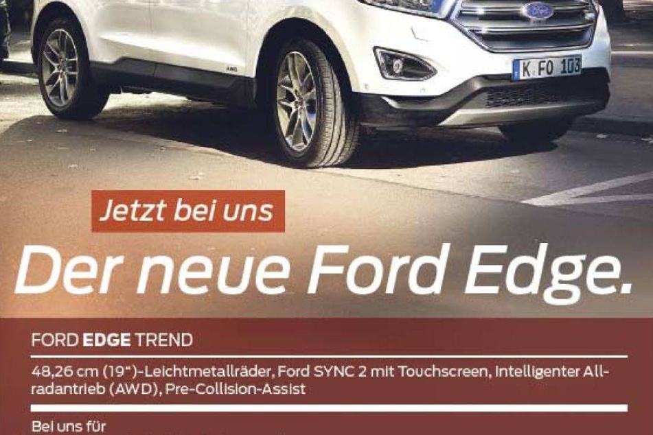 Der Ford Edge.