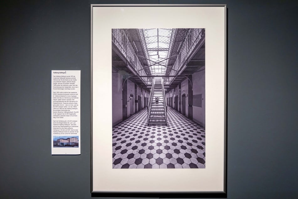 Auch das Kaßberg-Gefängnis ist in der Fotoausstellung zu sehen.