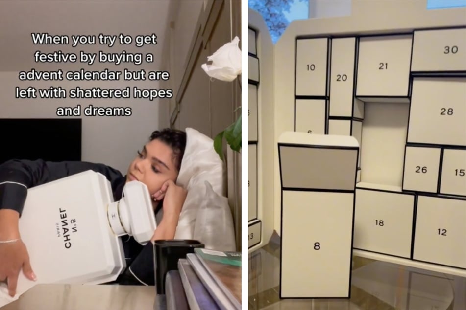 Woman shares hilarious reactions to unboxing a $825 luxury