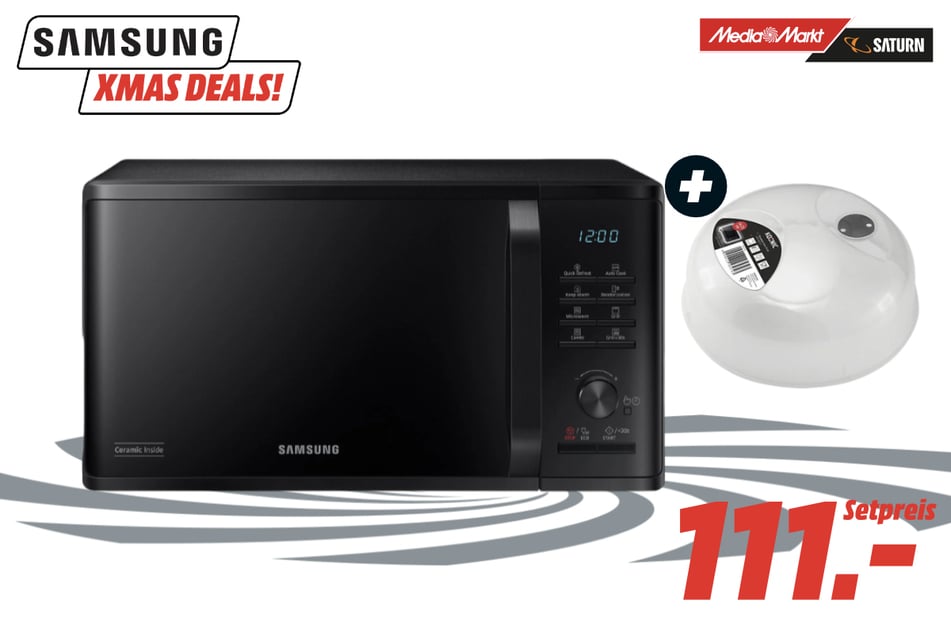 Samsung-Mikrowelle für 111 Euro.